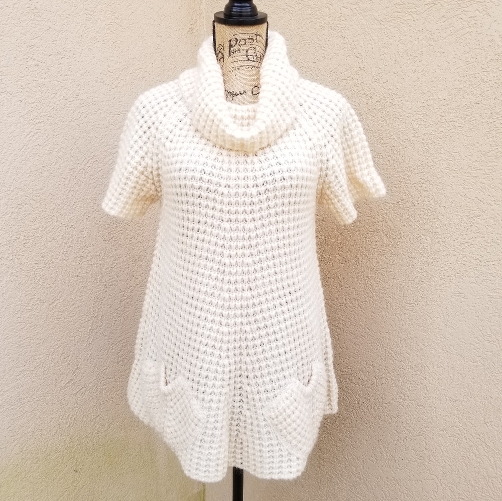 TWIN SET by SIMONA BARBIERI MOHAIR BLEND S…